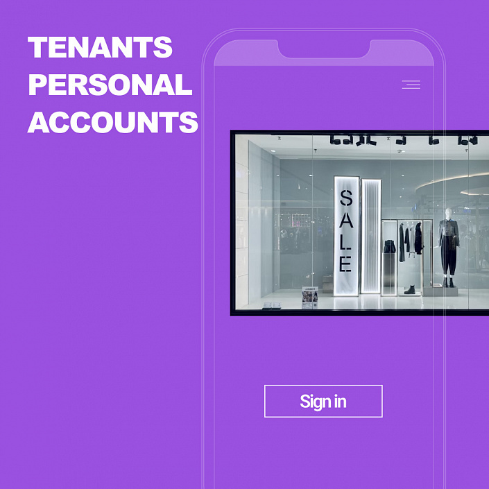 Tenants personal accounts 